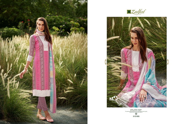 Gulfam By Zulfat Cotton Dress Material Catalog
